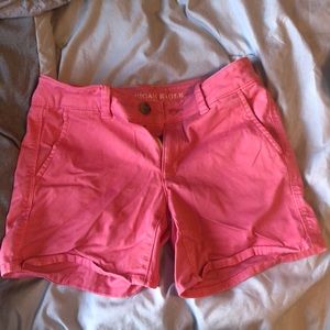 American Eagle Super Stretch Pink Shorts